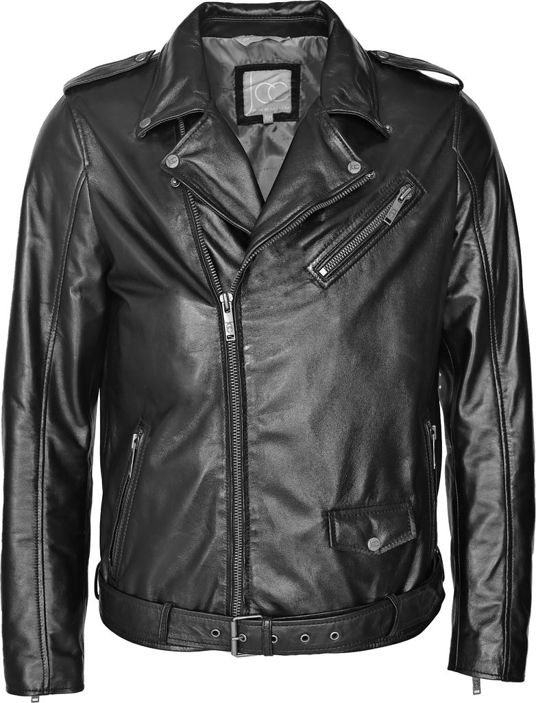 JCC Lederjacke 31022148 Herren black 56