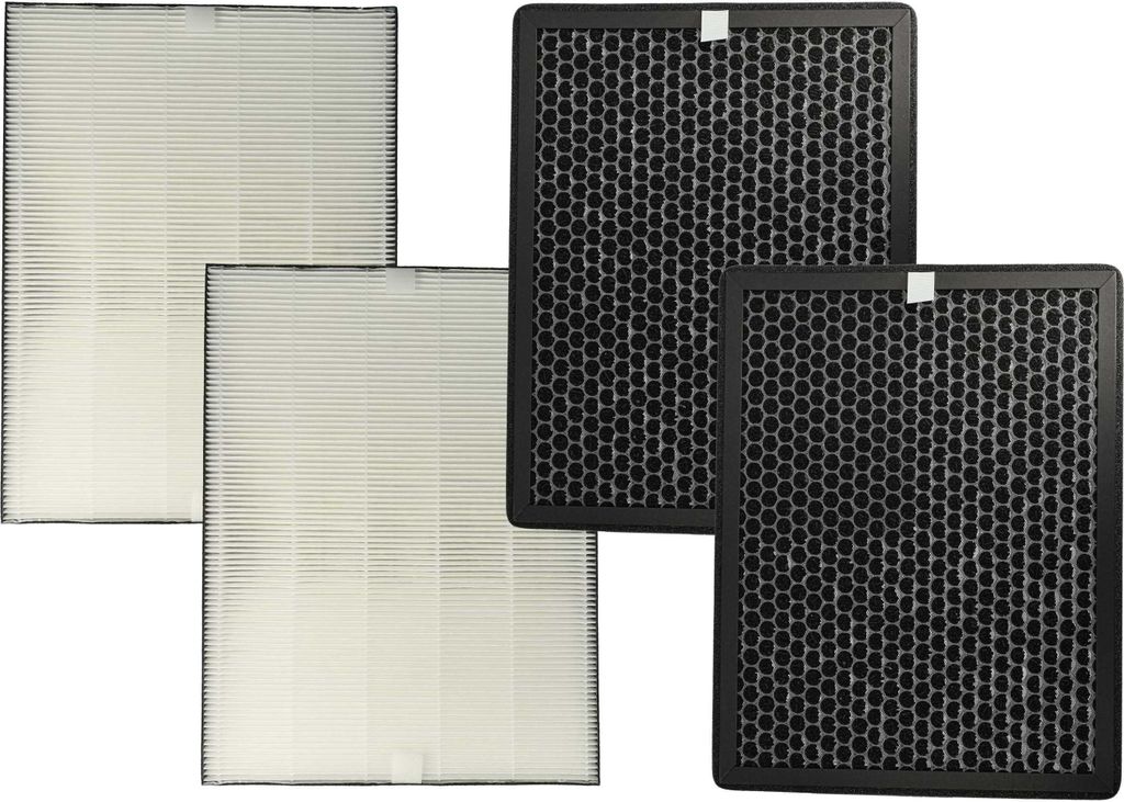 vhbw 4-teiliges Filter-Set Ersatz für Philips FY2422/30 für Produktbild 