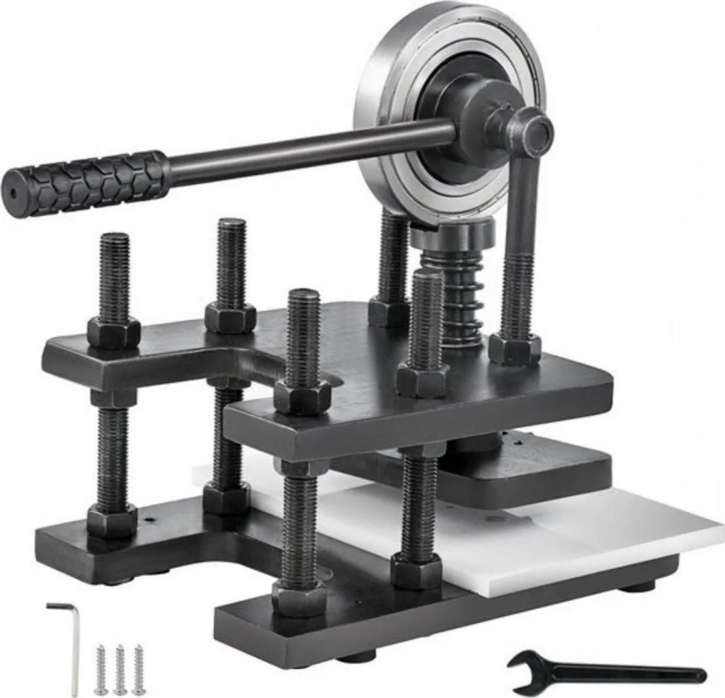 Presse de découpe manuelle pour cuir - Format 180x120 mm professionnel