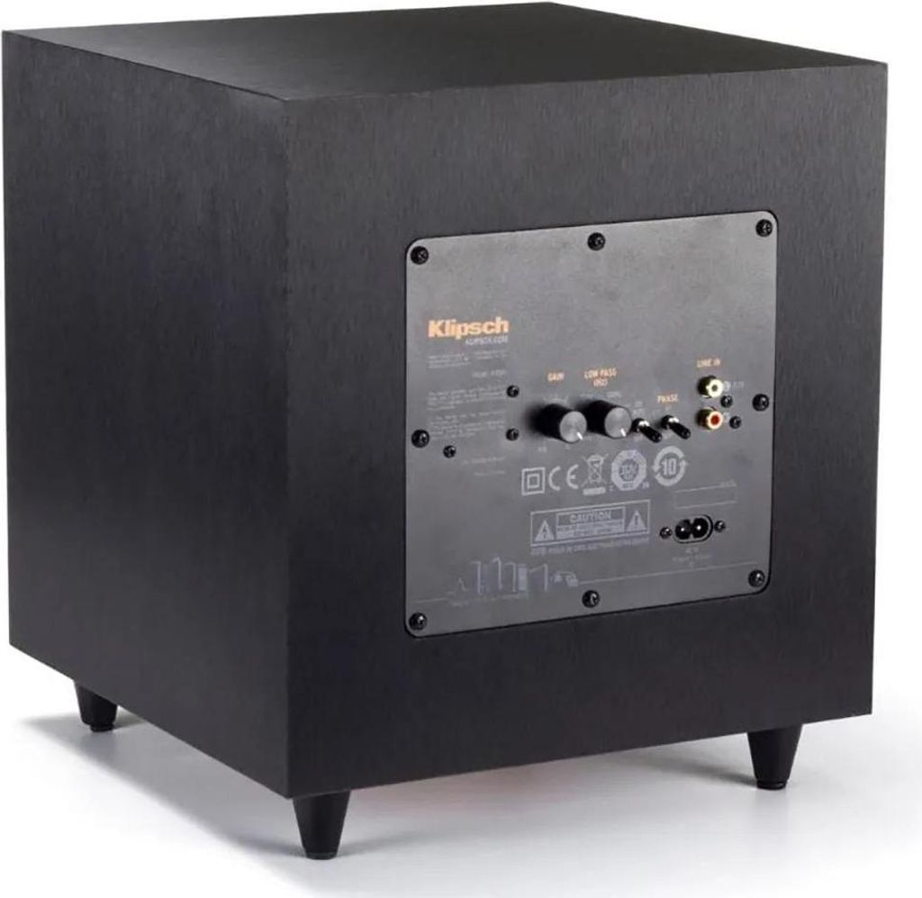 Subwoofer Klipsch R-8SW, 20cm Woofer, 150W, Noir Image du produit 