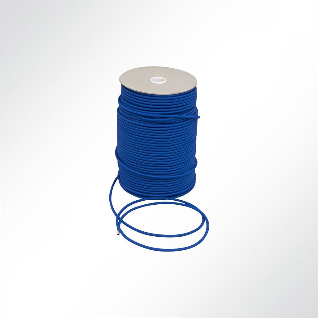Lysel Gummiseil Planenseil Expanderseil, (D) 14mm in Blau (100 m)