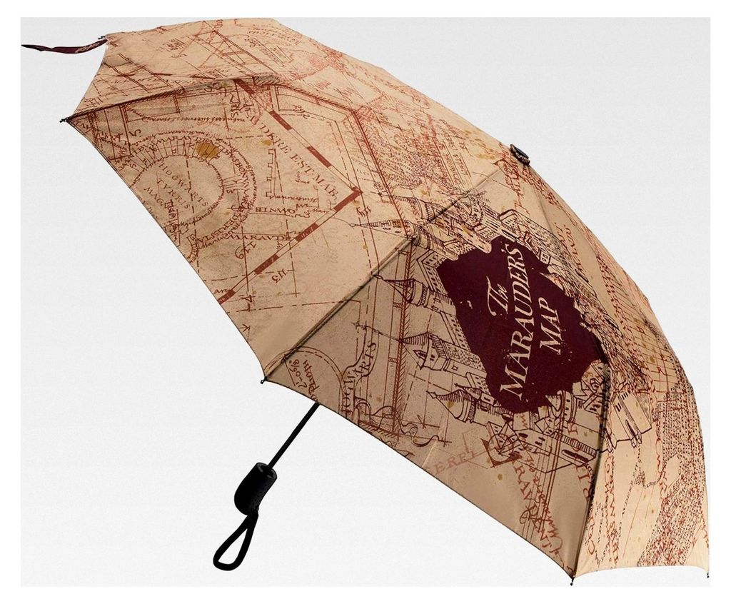 Harry Potter - Regenschirm Karte des Rumtreibers - Offizielle Lizenz