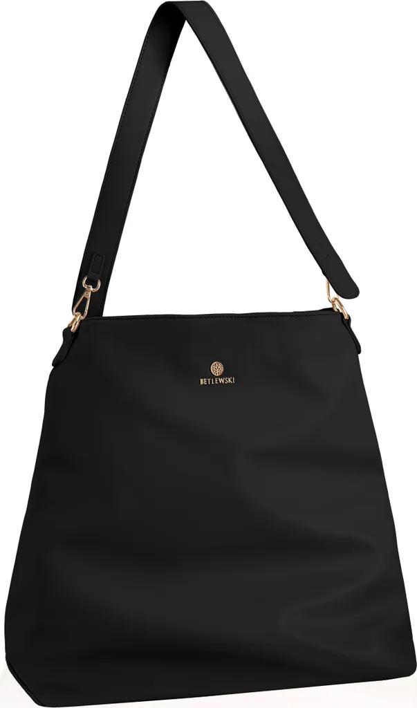 Grand Sac à Main MILEY BTJ-01 Noir : Cabas Fourre-tout Spacieux Chic