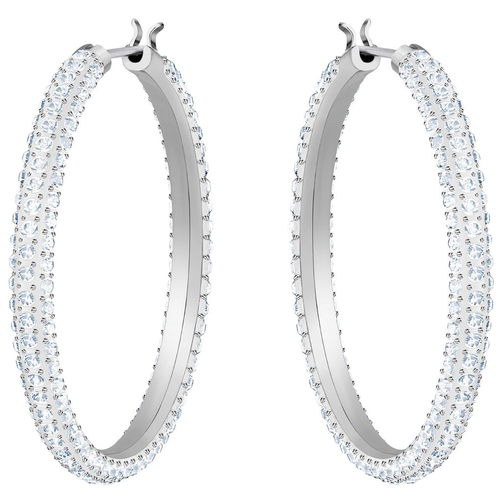 Swarovski 5389432 Ohrringe Creolen Damen Stone White Produktbild 