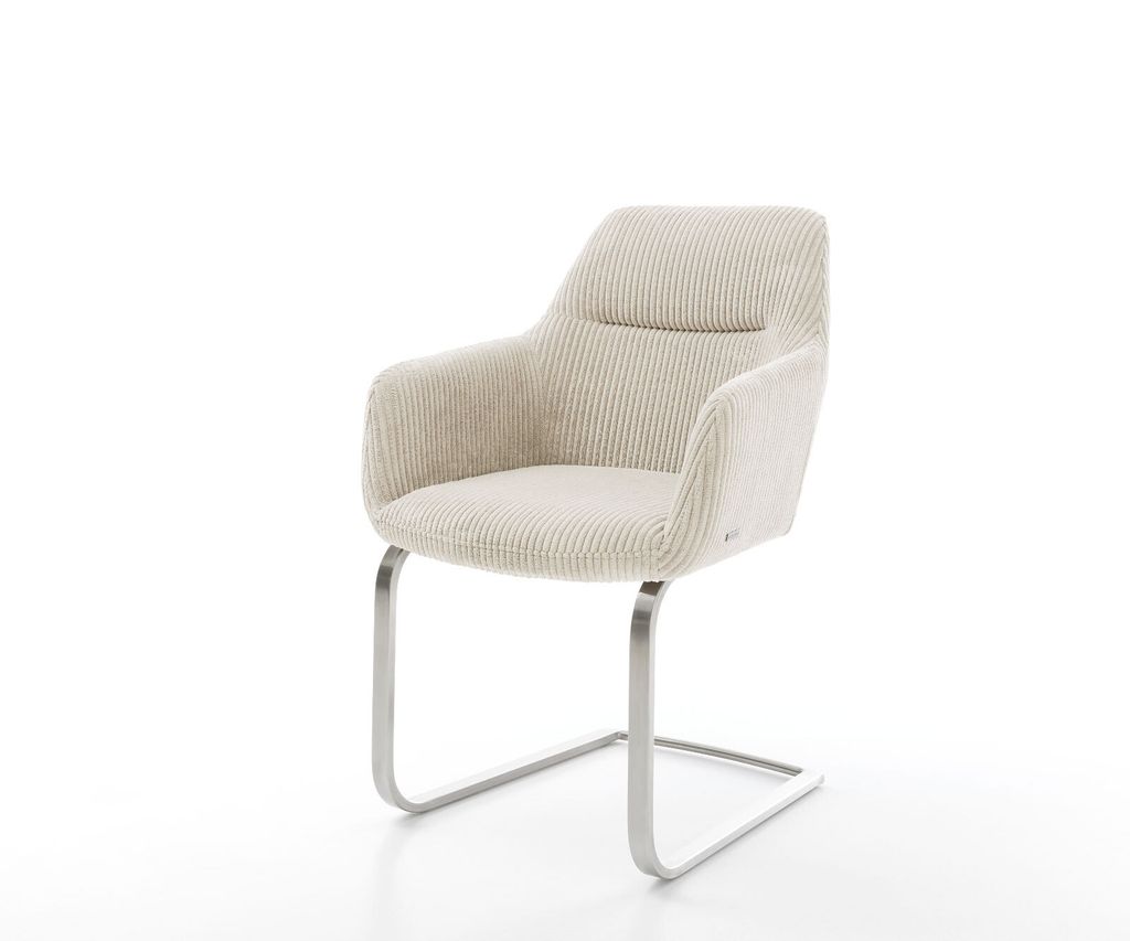DELIFE Freischwinger Pejo-Flex Cord Beige Freischwinger Produktbild 