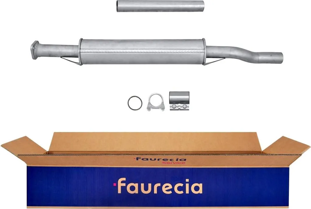 Silencieux avant en acier renforcé FAURECIA TOYOTA AVENSIS