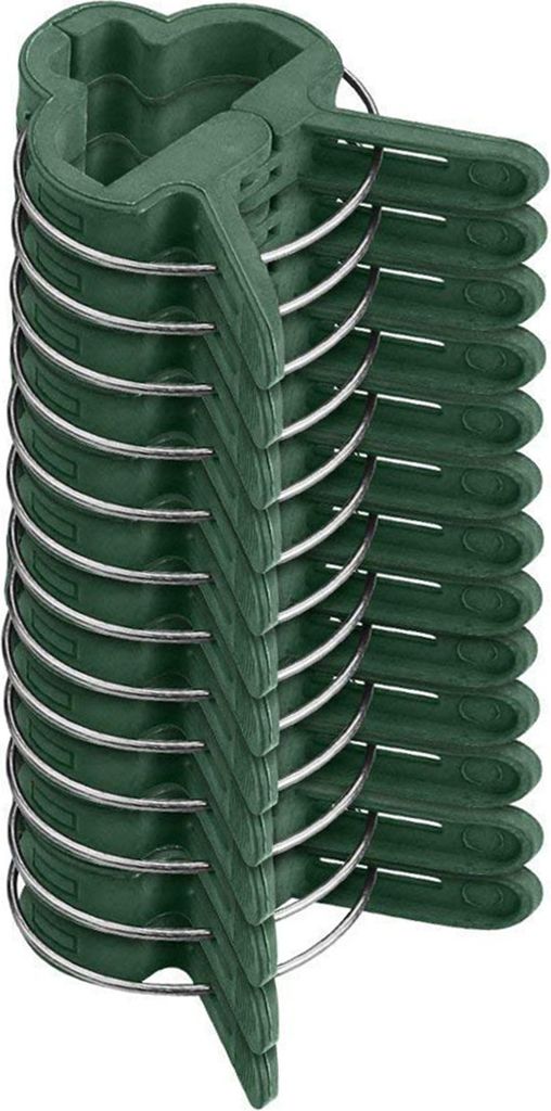 Pflanzenklammern Set 56 Stück - Klein, gemischt. Ideale Stütze für Ihre Pflanzen im Garten und auf dem Balkon.