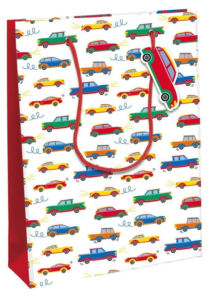 Emballage Cadeau Rapide Anniversaire Enfant Sac Clairefontaine Autos