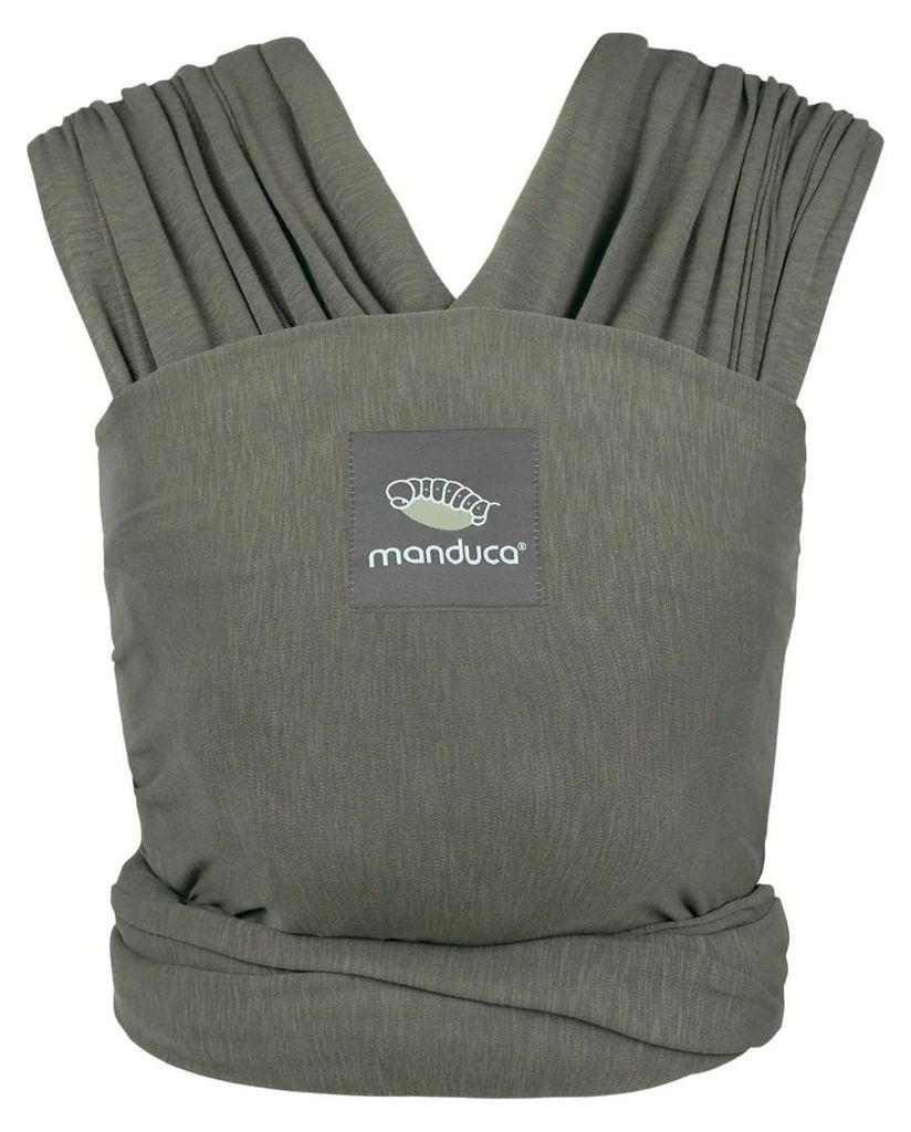 Manduca Sling oliv Babytasche Tragetuch Baumwolle Grün Produktbild 