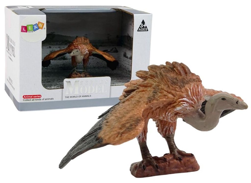 Lean Toys Große Sammlerfigur Geier Welttiere