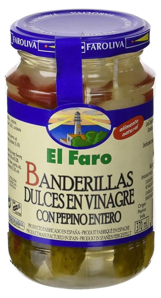 El Faro Banderillas Dulces Spiedini di verdure all'aceto di Immagine del prodotto 