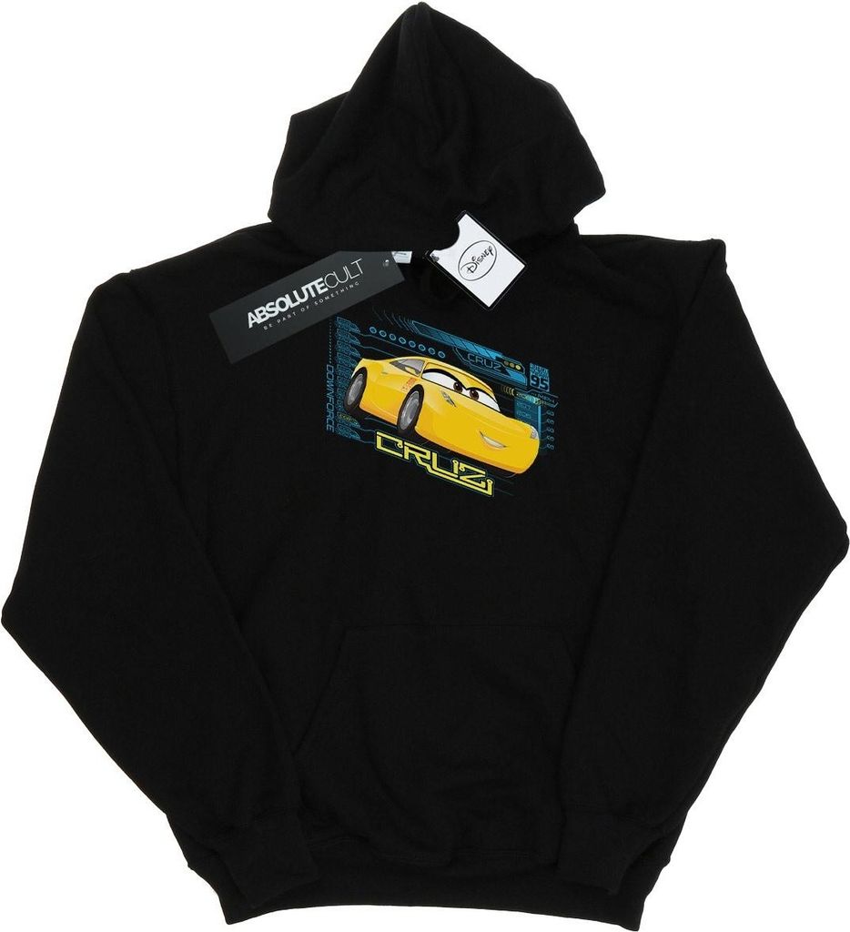 Disney - "Cars" Kapuzenpullover für Herren BI6148 (M) (Schwarz)