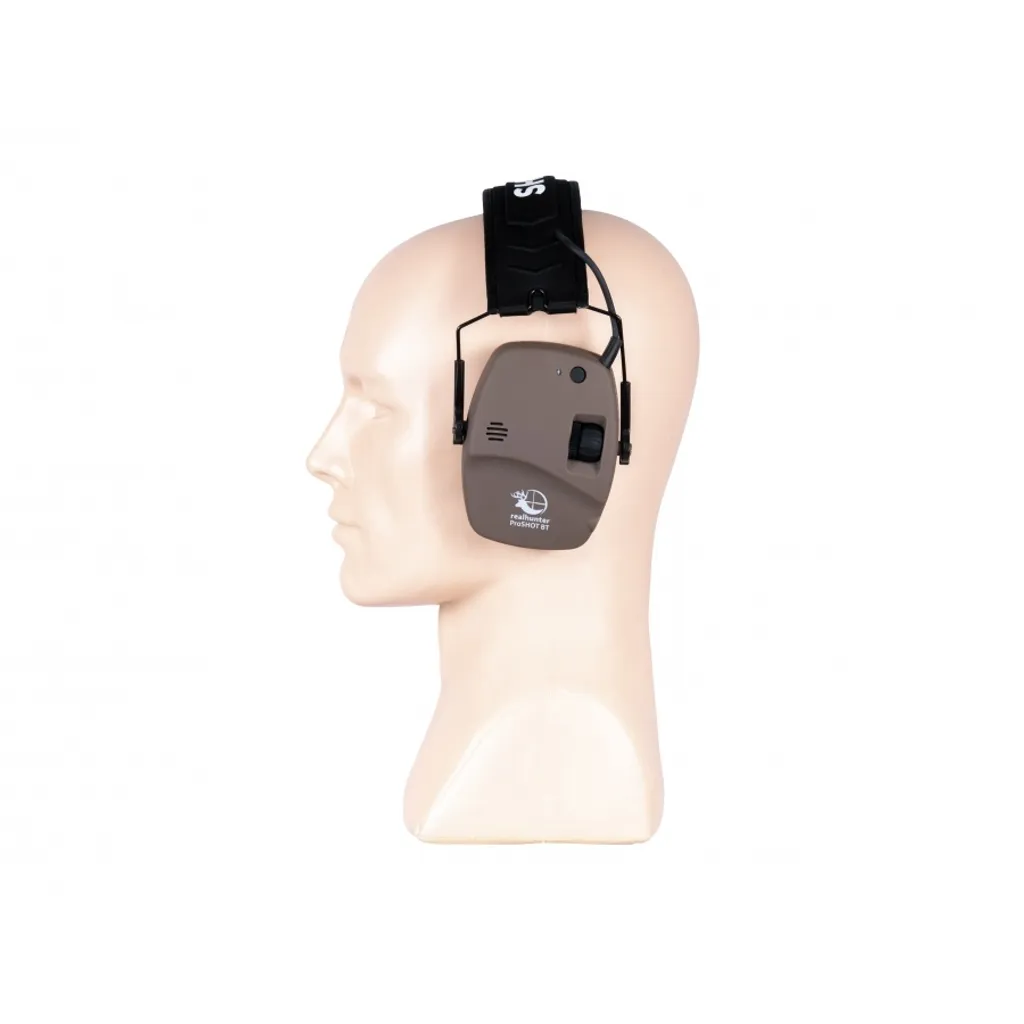 Casque de protection auditive RealHunter Active ProSHOT BT pour le tir - 5