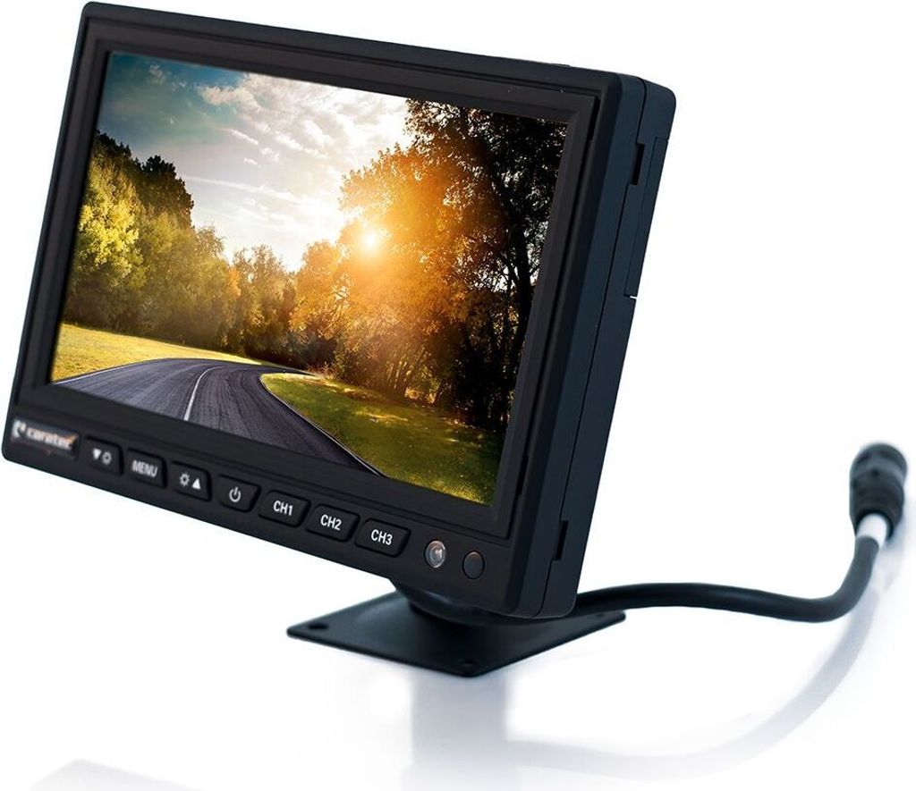 Caratec Safety CSM7010 17,6 cm (7") Monitor für CVBS- und AHD-Kameras