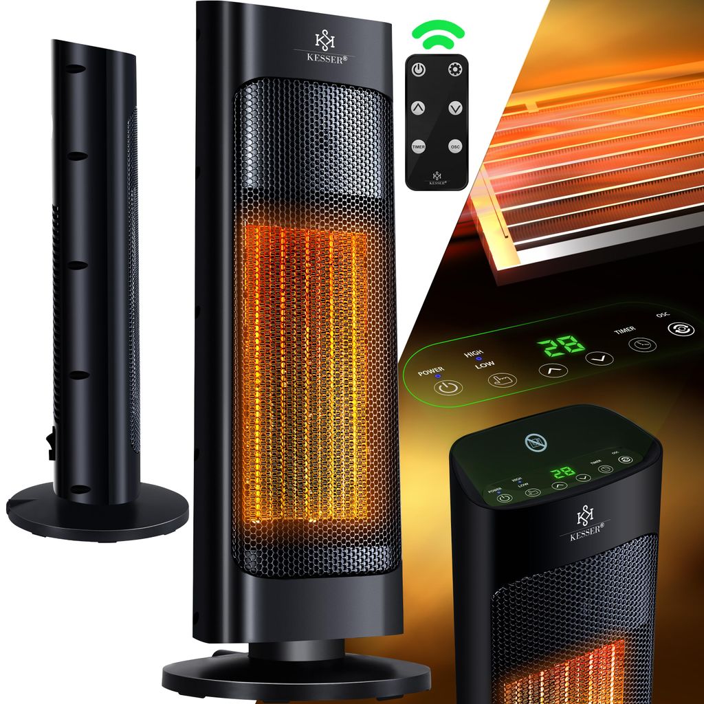 Riscaldatore KESSER® con telecomando, a basso consumo Immagine del prodotto 