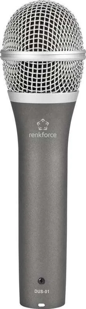 Micro Filaire Renkforce DUS-01 Cardioïde Dynamique 600 Ohm Noir