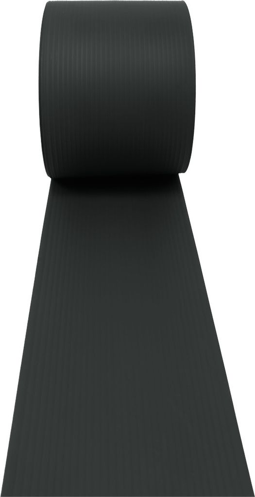PREMIUM Sichtschutzstreifen 2525x190x1,35 mm Doppelstabmatten HART PVC Farbe Streifen: Anthrazit - RAL 7016 Menge Streifen: 10er SET