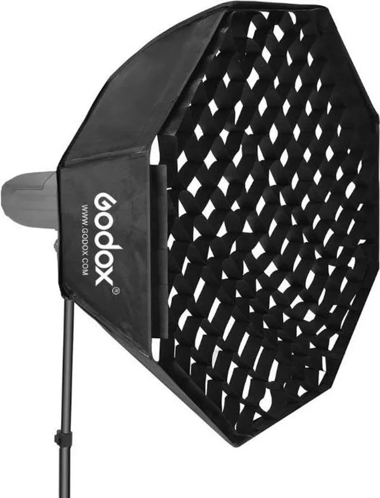 Godox SB-FW120 Softbox 120 cm con Grid Honeycomb Attacco Bowens S-Type