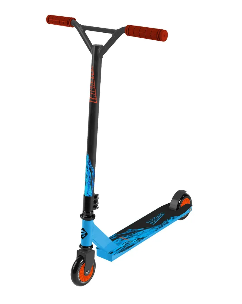 Trottinette Freestyle Légère Trickster Glaciar avec Roues de 100mm