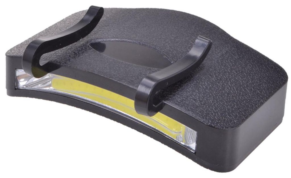 Lampe Schirmmützen mit Clip COB LED Leuchte 200 Lumen Cap Produktbild 