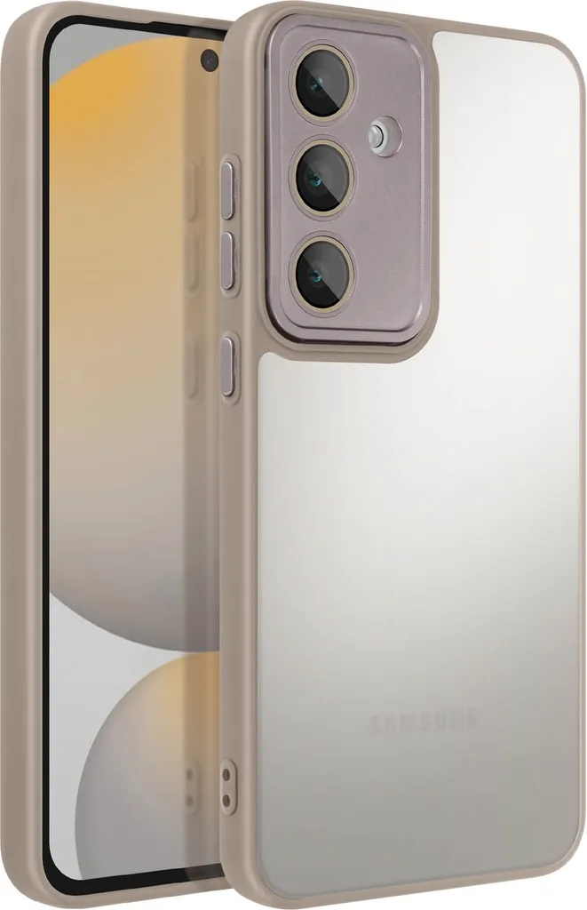 Cover Samsung Galaxy S24 FE Avizar Grigio | Protezione Fotocamera Rigida