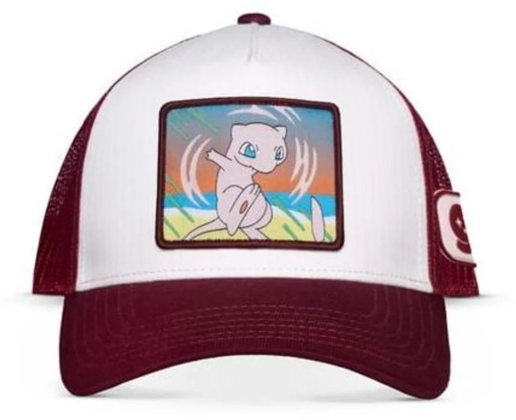 Casquette Pokémon Mew 100% Polyester Multicolore Modèle Ajustable - 6