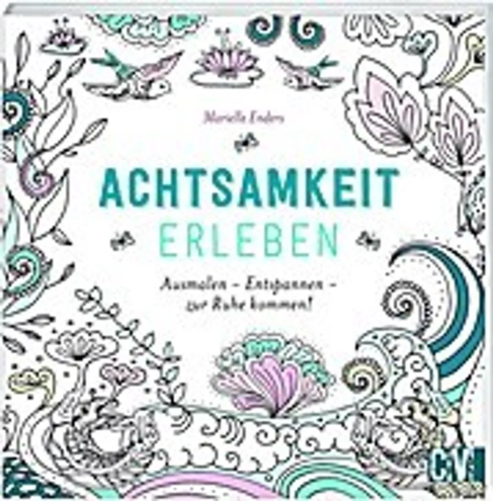Journal de gratitude Achtsamkeit erleben avec reliure lin et papier 120g