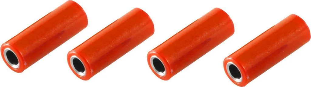 Connecteur de fil Banana rouge shiverpeaks BS56230-4R fiche Hi-Fi
