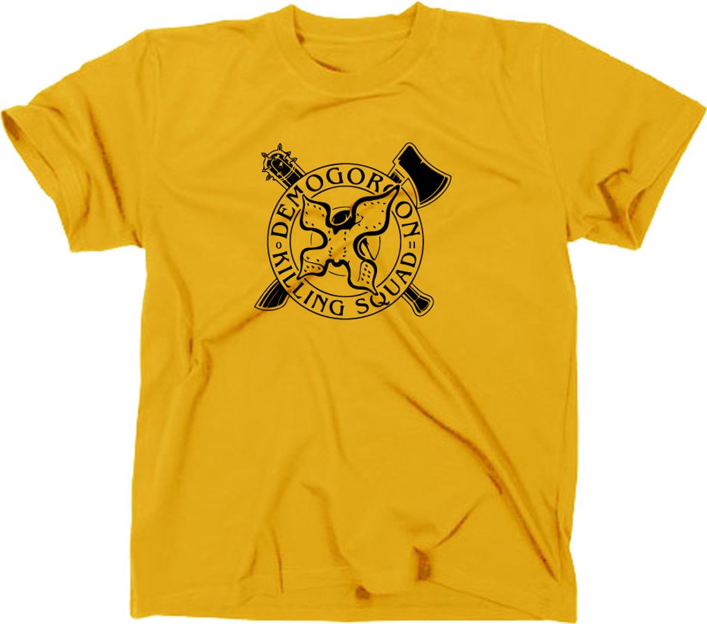 Styletex23 T-Shirt Demogorgon Killing Squad, gelb, XXL