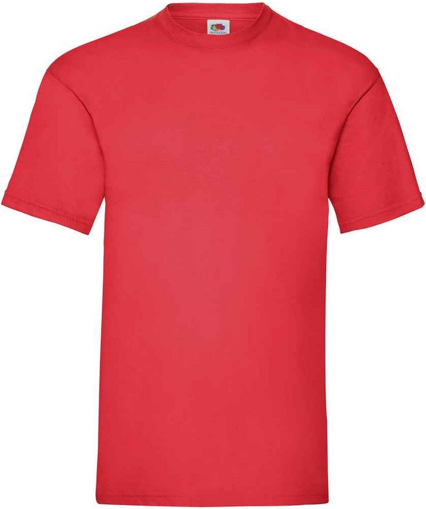 Fruit of the Loom - "Valueweight" T-Shirt für Herren PC5569 (S) (Rot)