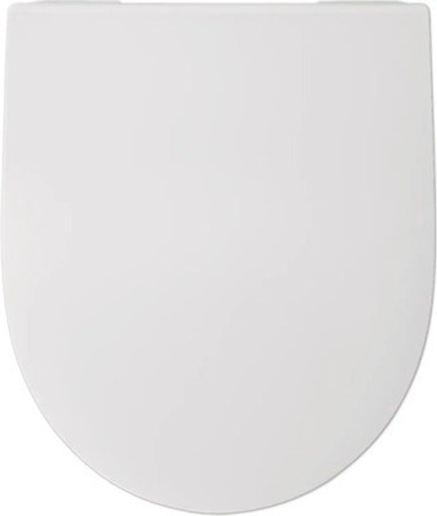 REIKA WC-Sitz OME weiß mit Absenkautomatik und Quick&Clean für Slimeline Duravit DuraStyle, Geberit 4U, Geberit iCon