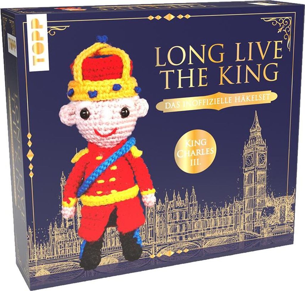 Häkelset Long live the King
