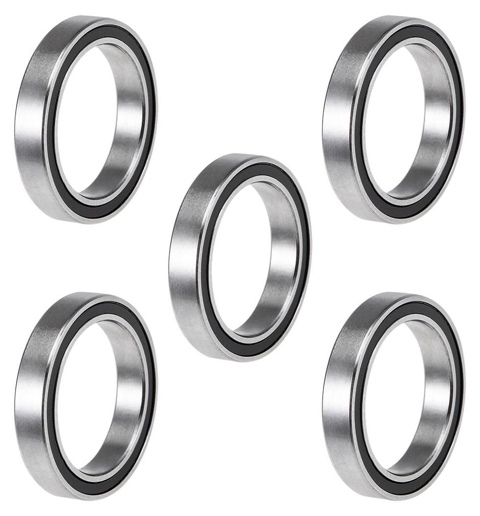 5 Stš¹cke Doppelt Abgedichtet Kugellager Kugellager Set Rillenkugellager 6703-2RS Z2 17mm x 23mm x 4 mm Chromstahl kugellager gro? Skateboard Bea...