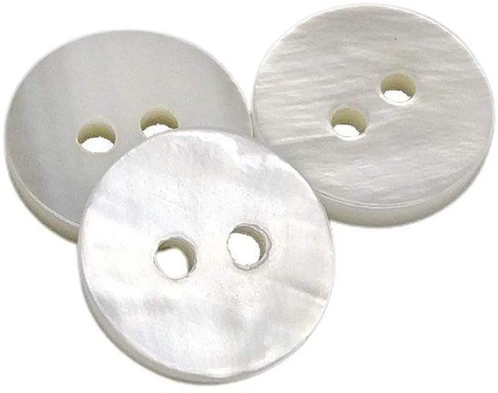 Boutons en Coquillage Noir de Rivière - 50 Pièces pour Finitions de Luxe
