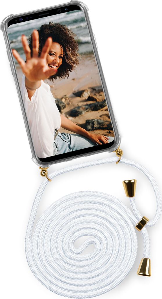 TWIST-Case + TWIST-Cord für Samsung Galaxy S9, Farbe:Marshmallow (Gold)