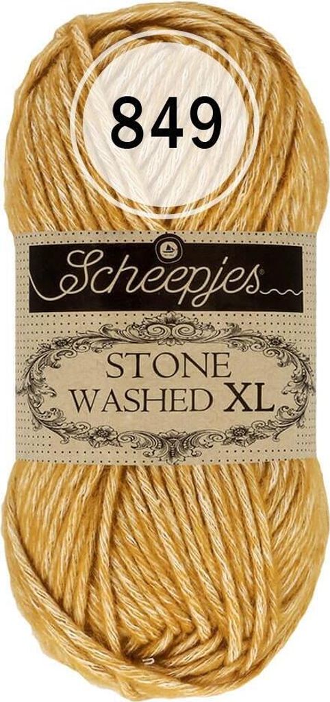 Scheepjes Stone Washed XL 50g (849) Yellow Jasper Produktbild 