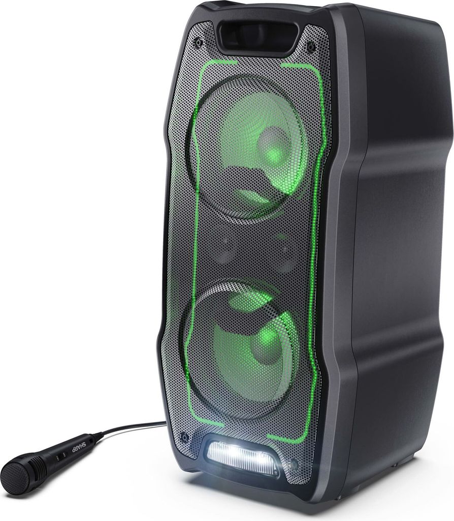 SHARP Bluetooth Party-Lautsprecher PS931, 180 W, schwarz Produktbild 