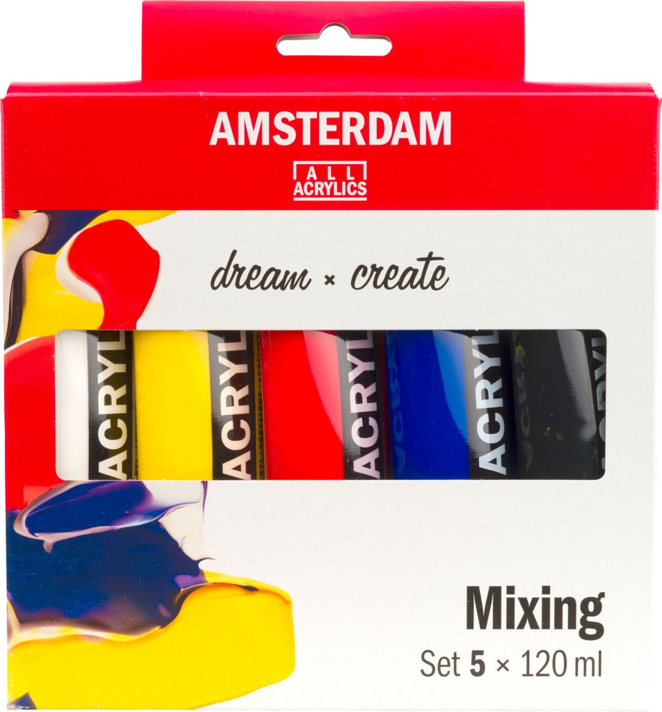 Royal Talens Talens Amsterdam Mischset 5x120 ml