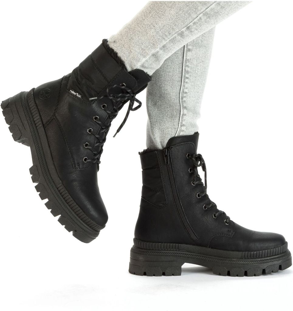 Rieker Schnürboots Damen 31363833313735 Schwarz 39 EU Produktbild 24