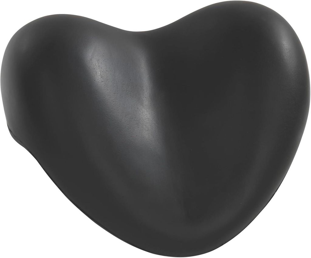 Schwarze Kopfstš¹tze šC weicher Schaumstoff, Polyurethan, 25 x 11 x 20,5 cm, Schwarz