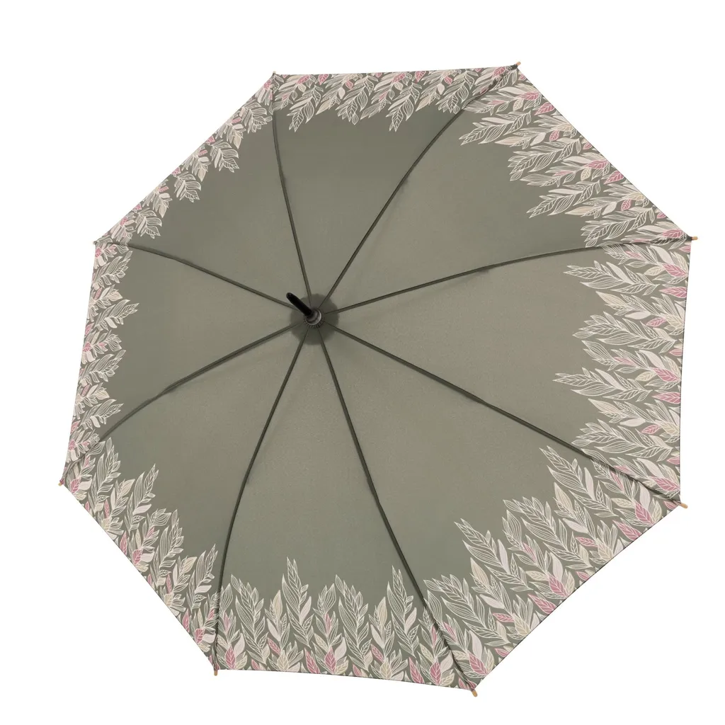 Doppler Nature Long AC Ombrello a Bastone Automatico Eco-Sostenibile Oliva