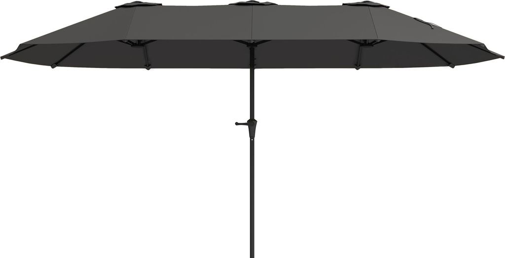 Outsunny Parasol de jardin extšŠrieur, parasol double Image du produit 