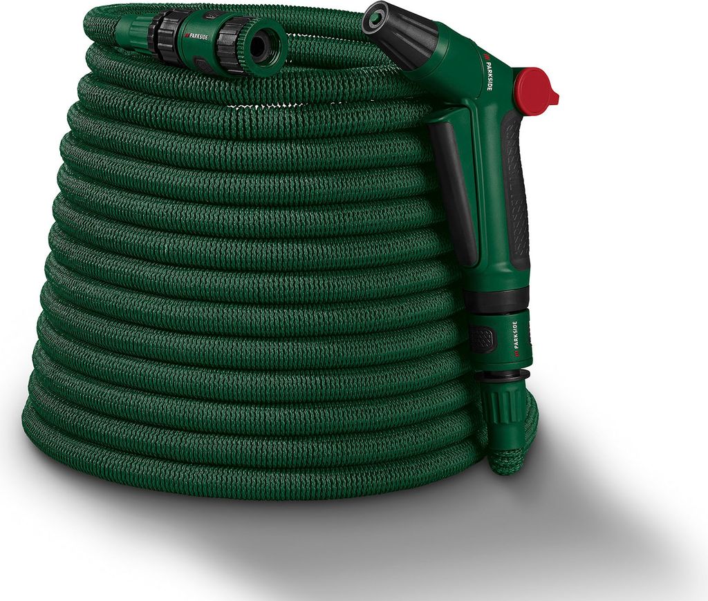 PARKSIDE Flexi-Gartenschlauch-Set, 30 m