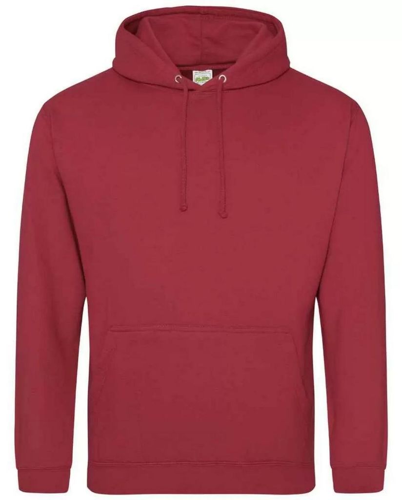 Awdis - "College" Kapuzenpullover für Herren/Damen Uni LT2029 (XL) (Ziegelrot)