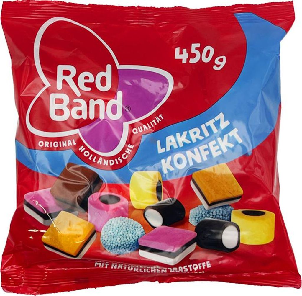 Confetti alla liquirizia Red Band 450g Immagine del prodotto 