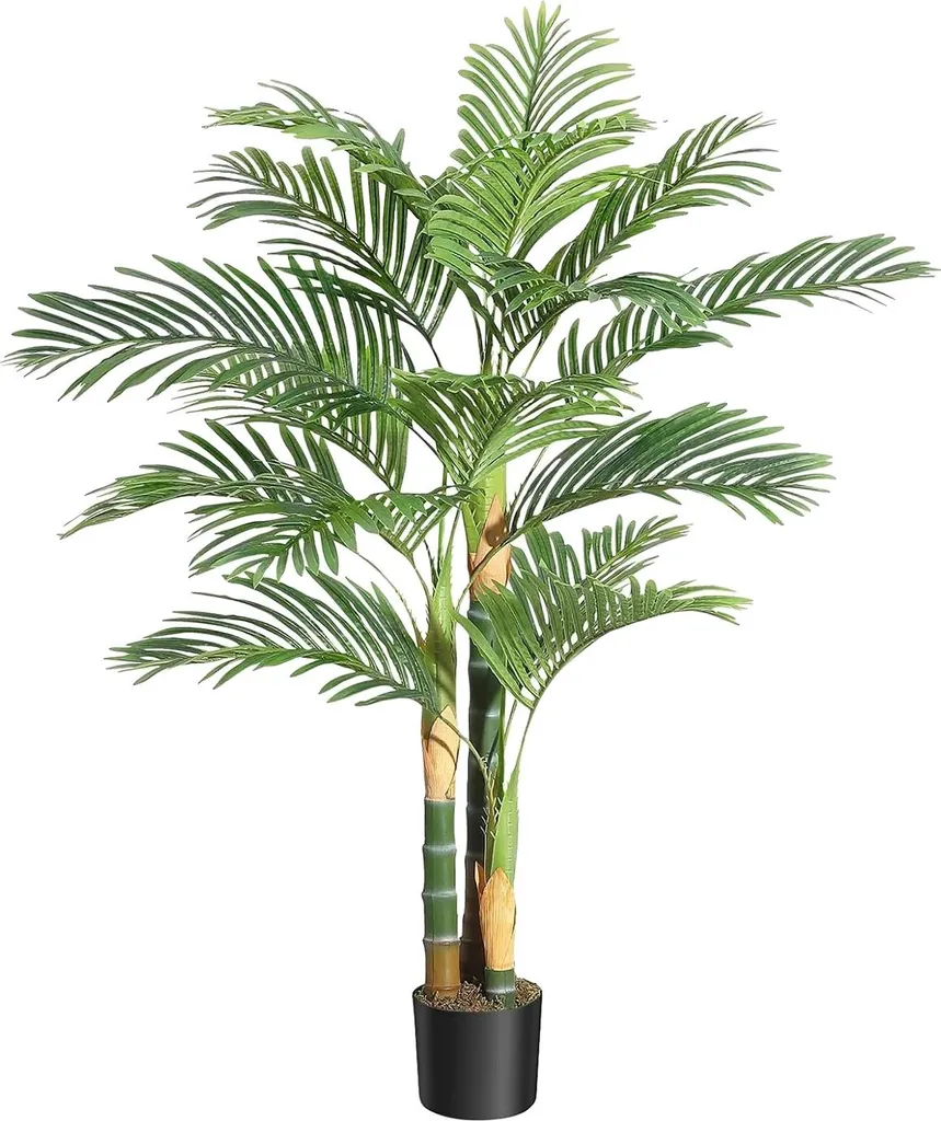 Plante artificielle en pot 150cm, arbre décoratif synthétique réaliste