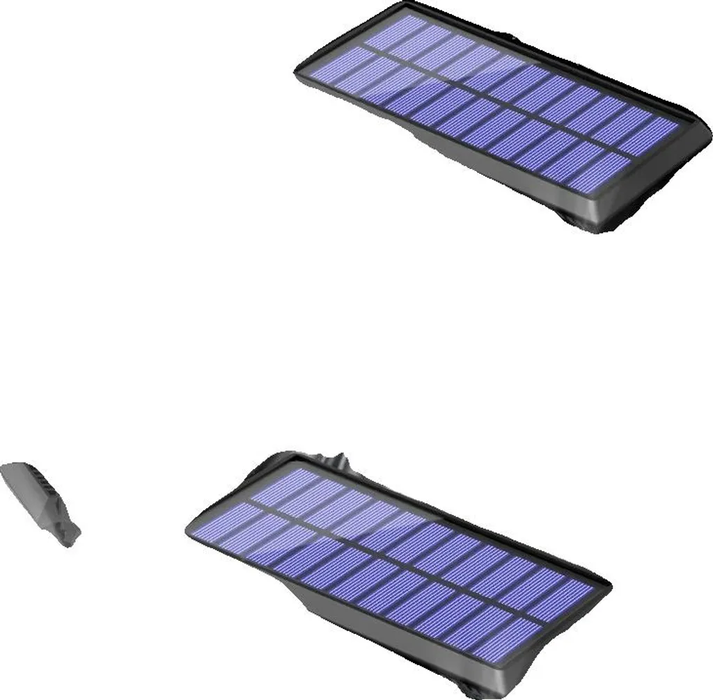 Projecteur extérieur pour jardin et garage avec détecteur - 300 LED x2