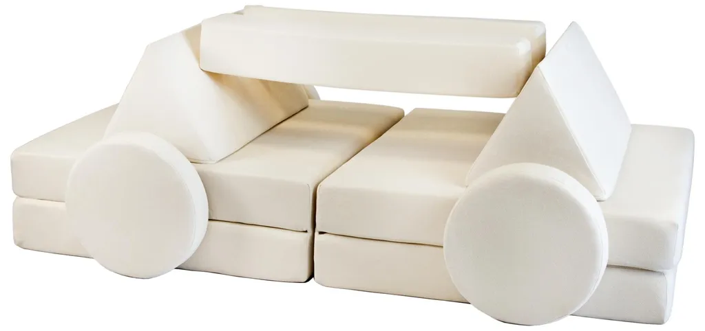 Canapé modulable pour bébé, aire de jeu en mousse pour éveil et détente