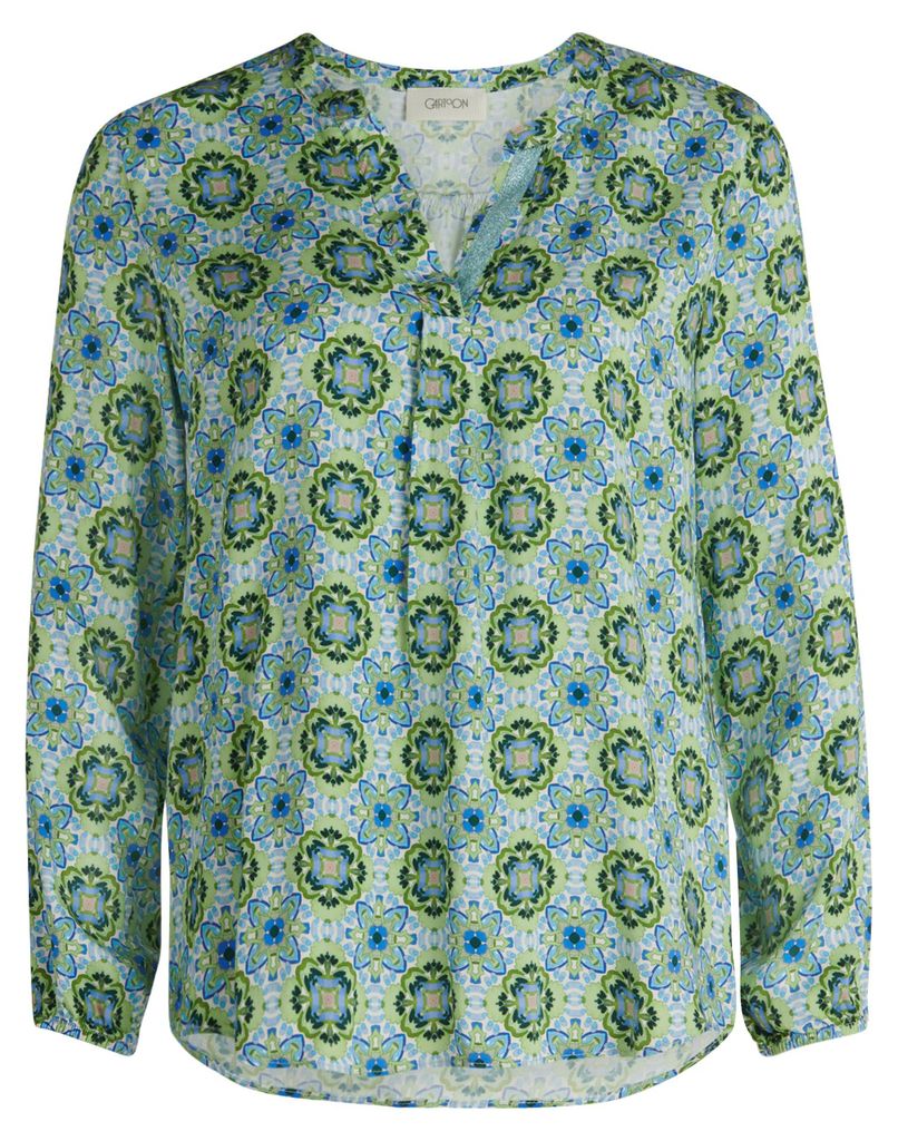 Cartoon Bluse Kurz 1/1 Arm 5880 Green/Blue 42