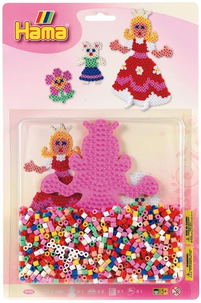 Hama Bügelperlen midi "Prinzessin" im Blister 5,0 mm 1.100 Bügelperlen